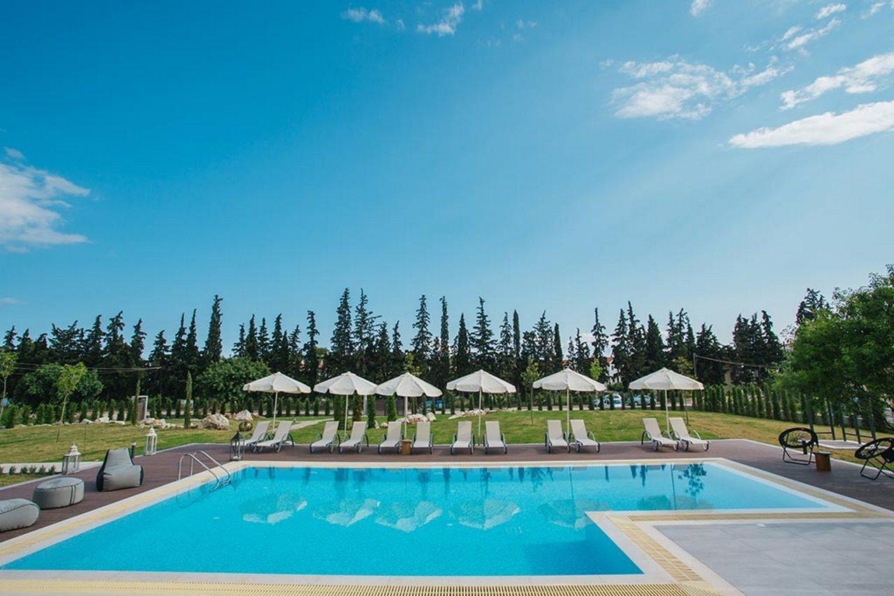 Apartamento Olea Mare Kalyves Polygyrou Exterior foto